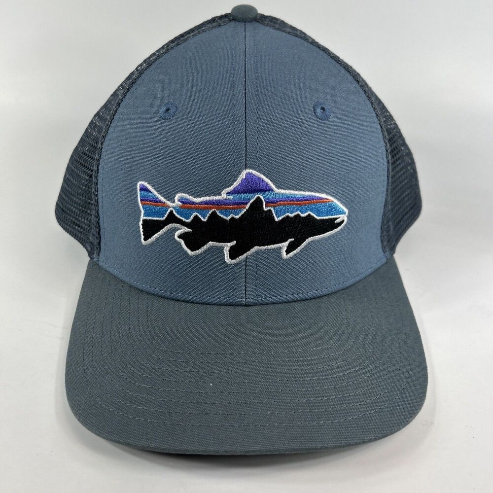 Patagonia Fitz Roy Trout Trucker Hat Blue